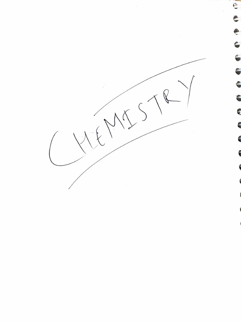 Chemistry short notes pdf