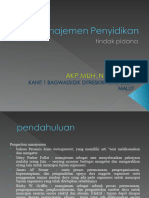 Manajemen Penyidikan