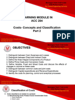 Lecture 2 Costs Concepts and Classifications 2