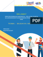 Modul P5BK - Tema Budaya Kerja - Aku Pelopor Sehat Dan Selamat New