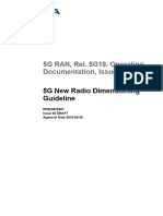 5g New Radio Dimensioning