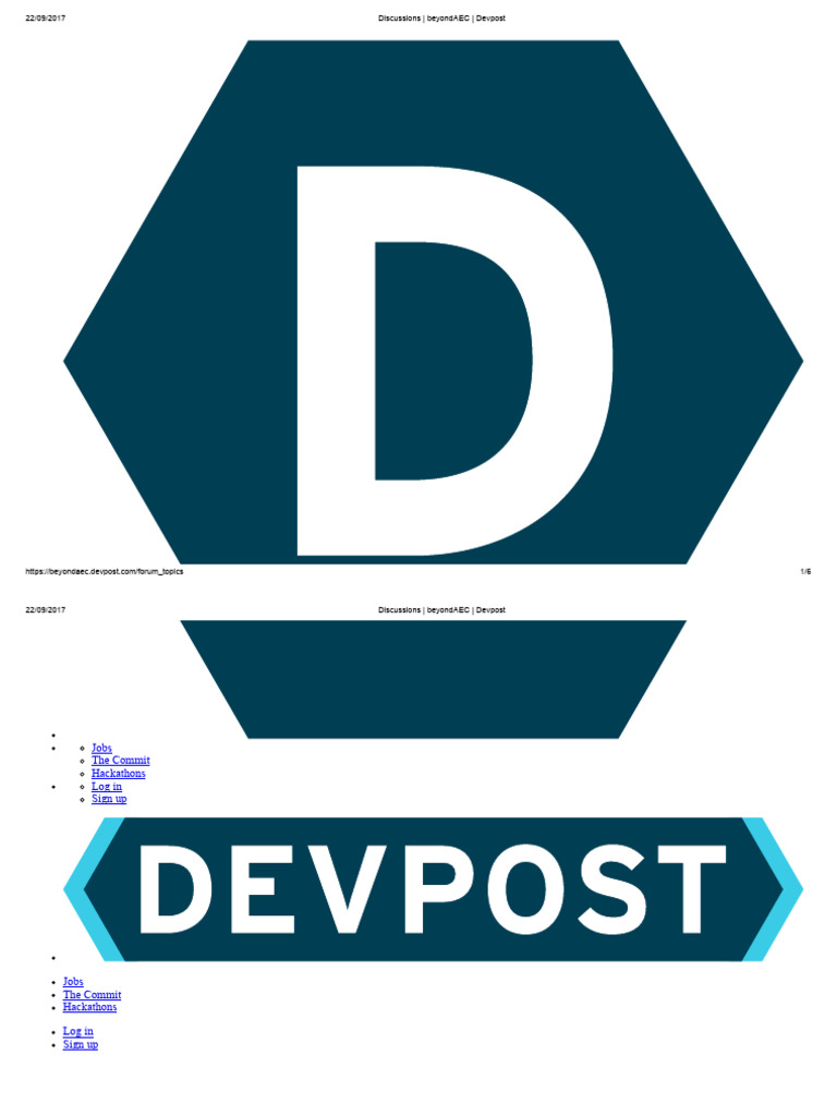 Discussions - beyondAEC - Devpost | PDF | Autodesk Revit | Building ...