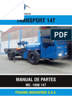 TRANSPORT 14T - Manual de Partes