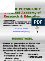 Primary Hemostasis