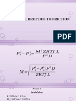 Example-Pressure Drop Due To Friction