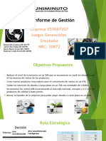 Informe de Gestión Empresa 6530872G7