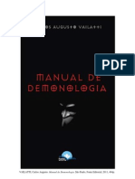 Livro Manual de Demonologia - Autor Carlos Augusto Vailatti
