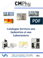 Catalogue Services Aux Industries Et Aux Laboratoires 2021