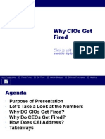 Managers Meeting Presentation - Why CIOs Get Fired