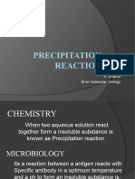 Preciptation Reaction