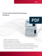 B410 5 Parts Automatic Hematology Analyzer