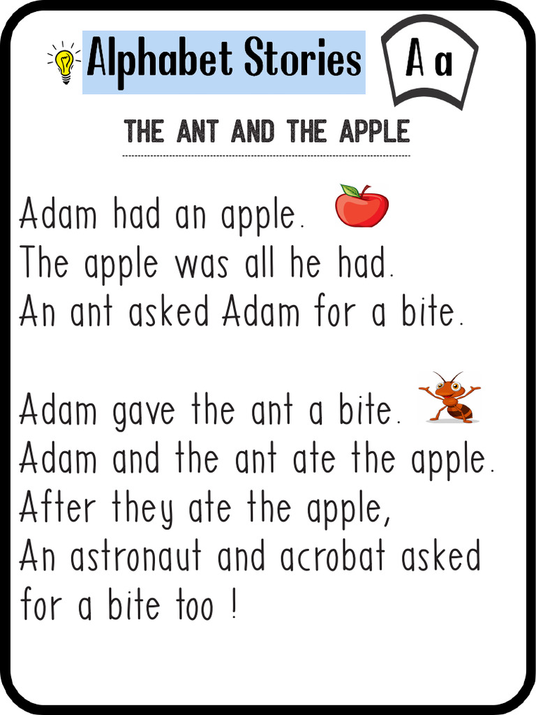 Children's Alphabet Stories Collection | PDF | Art