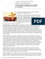 Artigo FCPAmericas - Boas Praticas para A Elaboracao de Codigos de Conduta