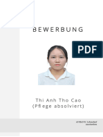 Bewerbung Ánh Thơ