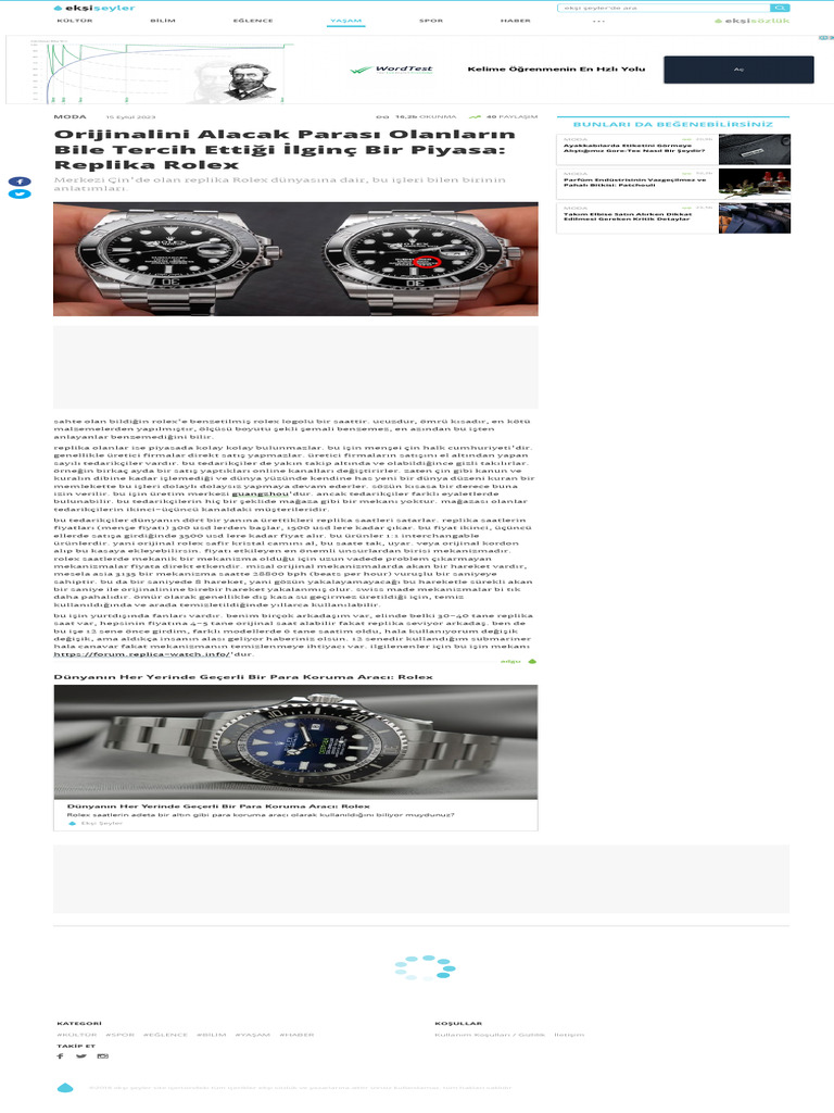 Rolex Saat Kitabı | PDF