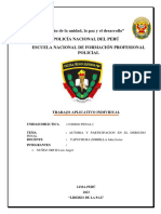 La Autoria y La Participacion en El Derecho Penal - Puente Piedra