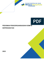 Pedoman Pengorganisasian Komite Keperawatan