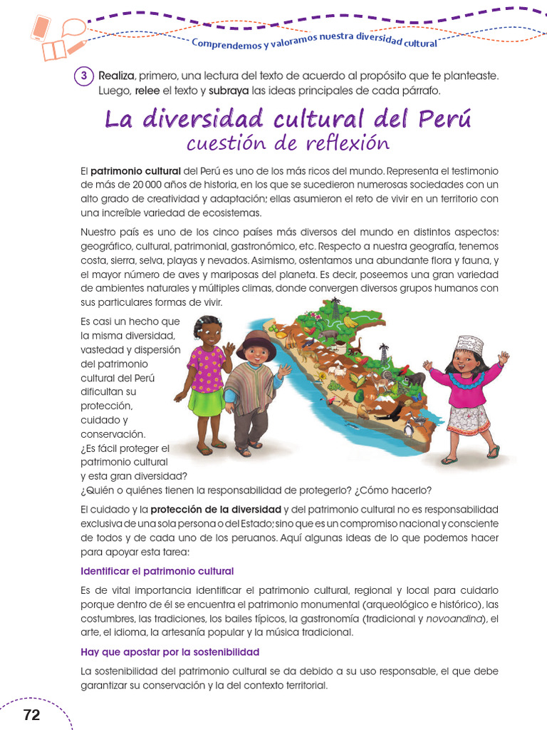 Diversidad Cultural y Patrimonio en Perú | PDF | Perú | Patrimonio cultural