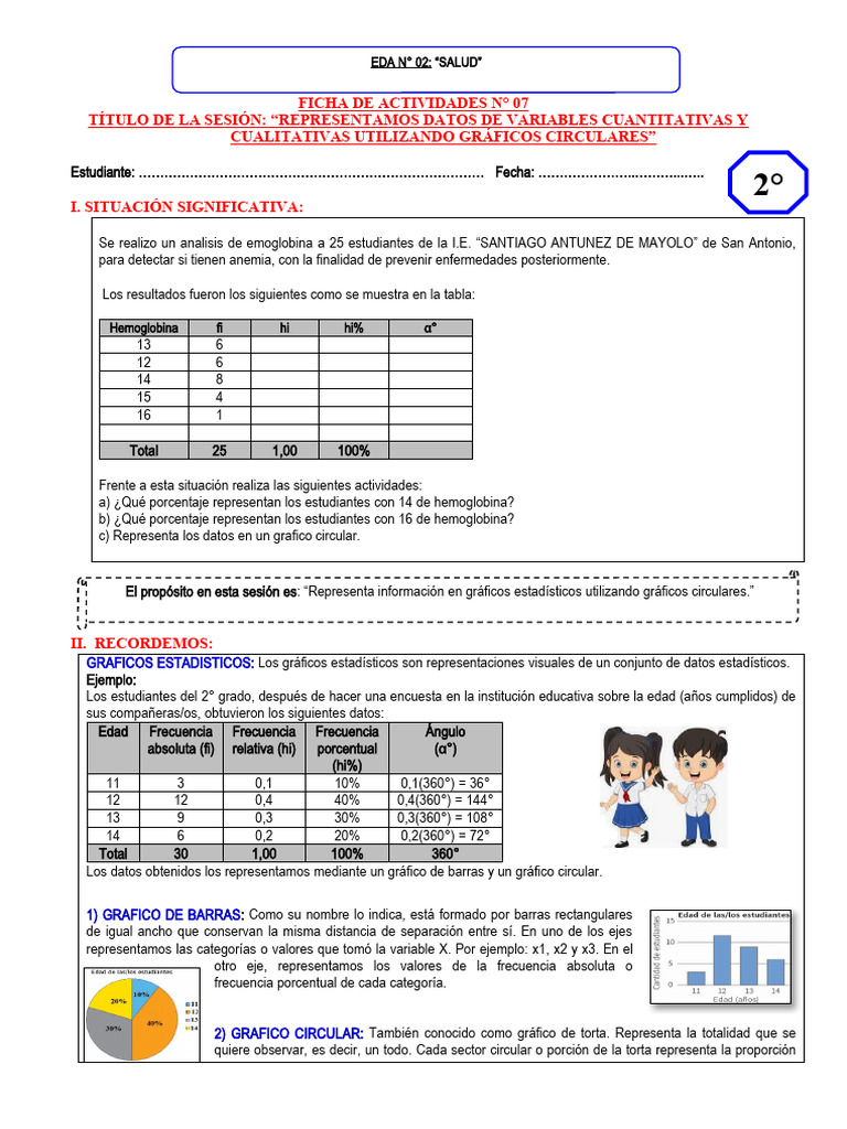 Ficha 7 - Segundo Grado 03 07 2023 | PDF