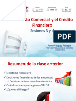 Sesion 3-4 El Crédito Comercial y El Crédito Financiero