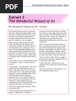 The Wonderful Wizard of OZ (A1) | PDF | Dorothy Gale | The Wonderful ...