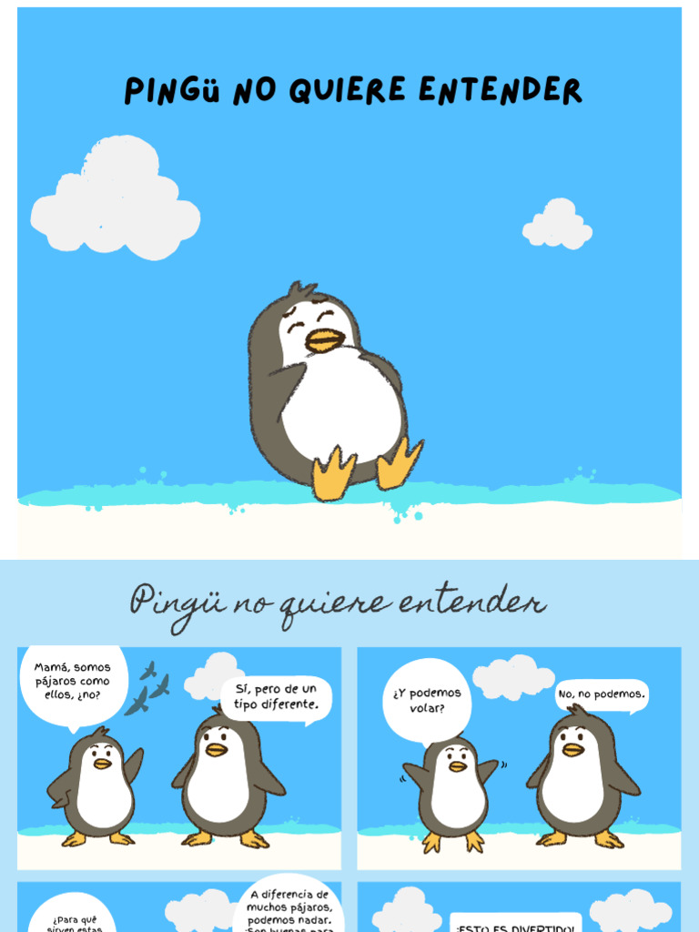 Fotonovela Infantil: Pingü y sus Aventuras | PDF