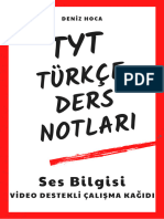 Ses Bilgisi TYT Türkçe