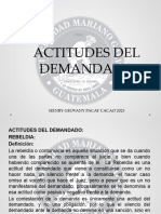 Iv Modulo Ii Unidad Actitud Del Demandado y Partes 2023