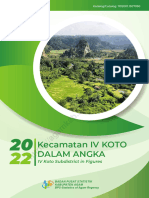 Kecamatan IV Koto Dalam Angka 2022