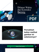 Bahan Ajar Dilatasi Waktu & Kontraksi Panjang