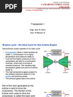 Week 15 Brayton Cycle