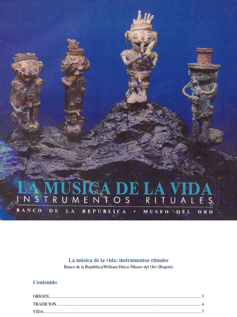 MO Música para La Vida. Instrumentos Rituales. | PDF