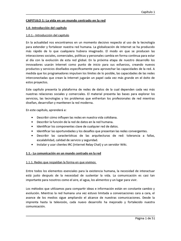 Redes y Comunicación en la Era Digital | PDF | Red de computadoras ...