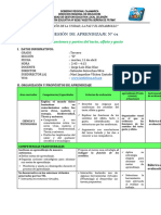 SESION DE APRENDIZAJE CYT - Olfato, Gusto y Tacto