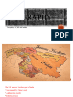 Geography of Jand K Ladakh