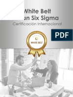 Temario WB International Lean Six Sigma