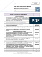 Checklist Visado Familiar Ciudadano Unión Europea Elsa Cedeño Quirola