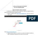 Actividad autocad semana 1 desarrollo