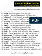 Adverbs List A Z PDF