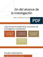 Alcances de La Investigación