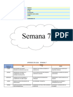 Aprendo en Casa Semana 7