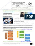 Ficha de Trabajo 01 4to Año - Identificando Los Documentos Comerciales y Administrativos