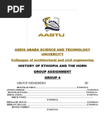 HISTCHAP7SEC (A) G (4) Peasant Rebellion in Ethiopia