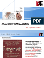 ANÁLISIS ORGANIZACIONAL - Reingenieria Por Edgar Peña Sanabria