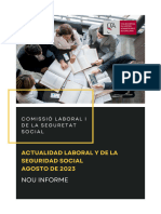 Actualitat Laboral I de La Seguretat Social Agost 2023)