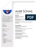 Amir Sohail CV