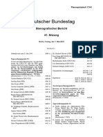 Deutscher Bundestag: Stenografischer Bericht 41. Sitzung