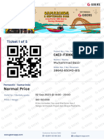 (Event Ticket) Normal Price - Pentastik - Samarinda - 1 38642-B504D-815