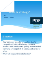 What Is Strategy by Porter