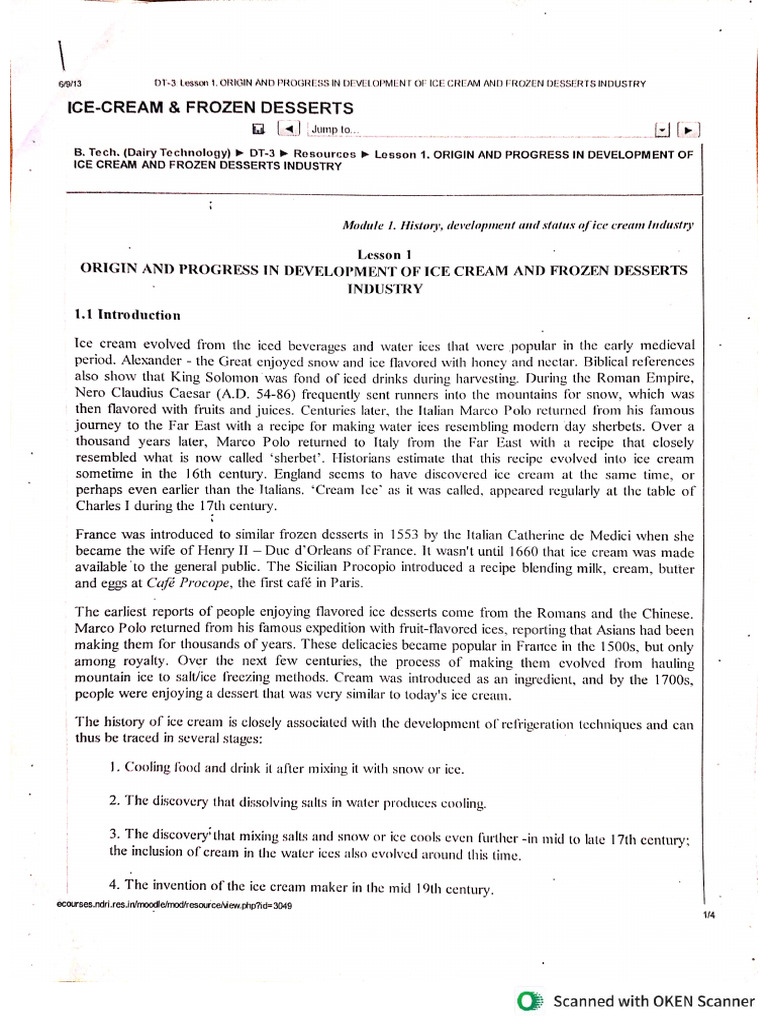 Ice Cream and Frozen Desserts PDF